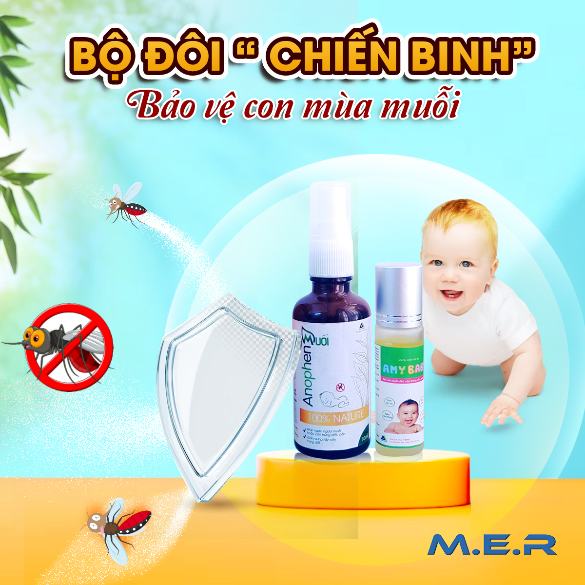 BỘ ĐÔI ‘CHIẾN BINH’ BẢO VỆ CON MÙA MUỖI