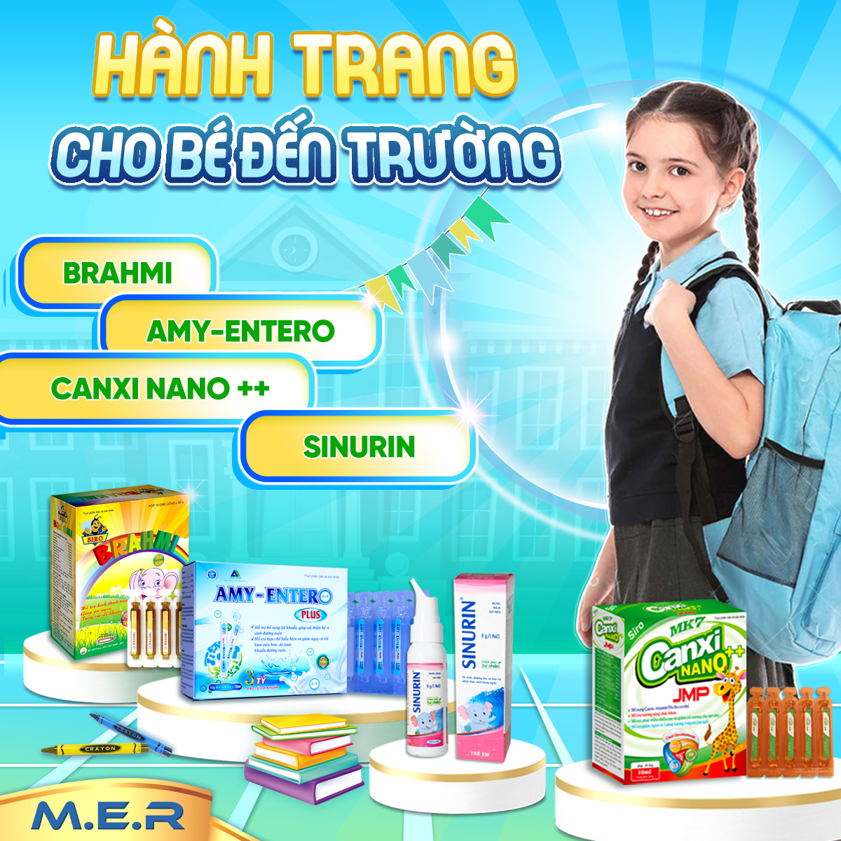 CHĂM SÓC SỨC KHOẺ CHO BÉ MUÀ TỰU TRƯỜNG