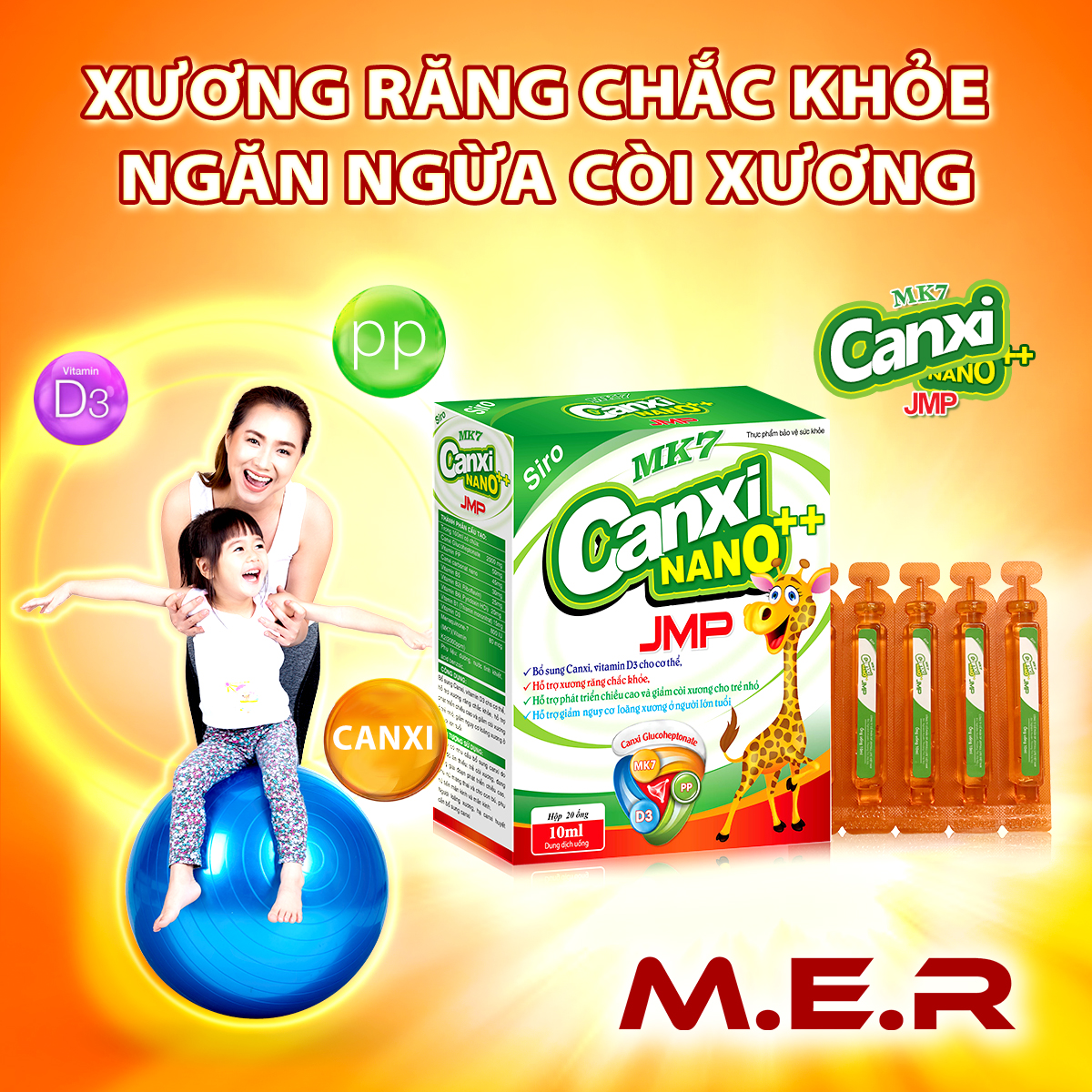 XƯƠNG RĂNG CHẮC KHỎE, NGĂN NGỪA CÒI XƯƠNG