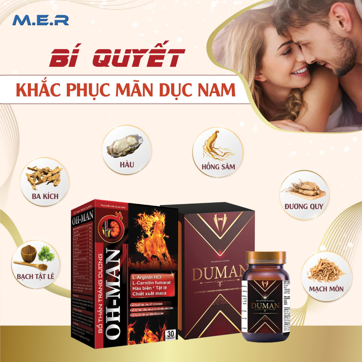 BÍ QUYẾT KHẮC PHỤC MÃN DỤC NAM