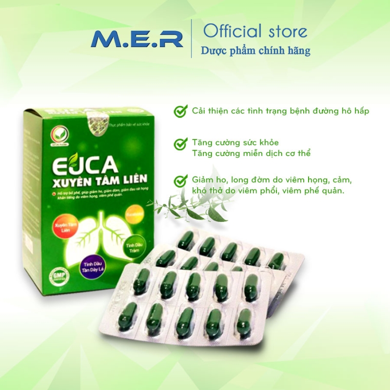 Viên Uống Euca Xuyên Tâm Liên | M.E.R COMPANY LIMITED