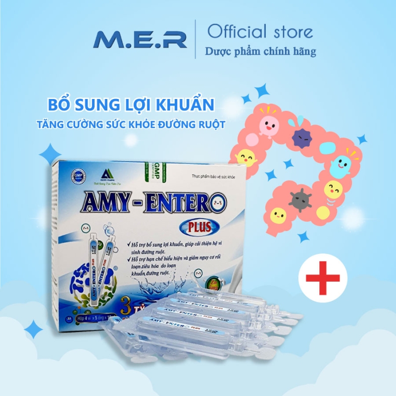 Men vi sinh dạng ống Amy Entero Plus | M.E.R COMPANY LIMITED