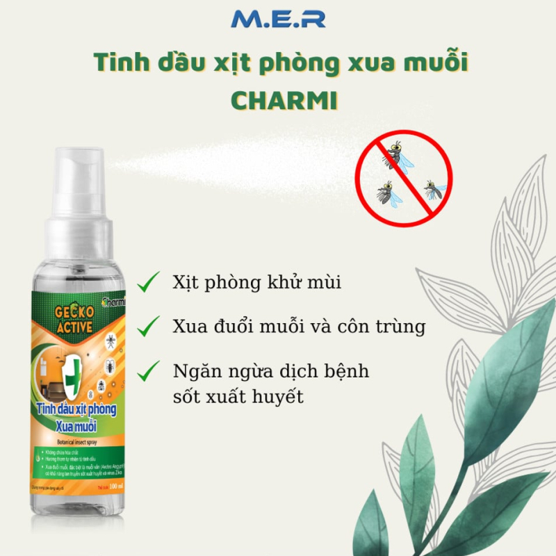 Tinh dầu xịt chống muỗi Charmi | M.E.R COMPANY LIMITED