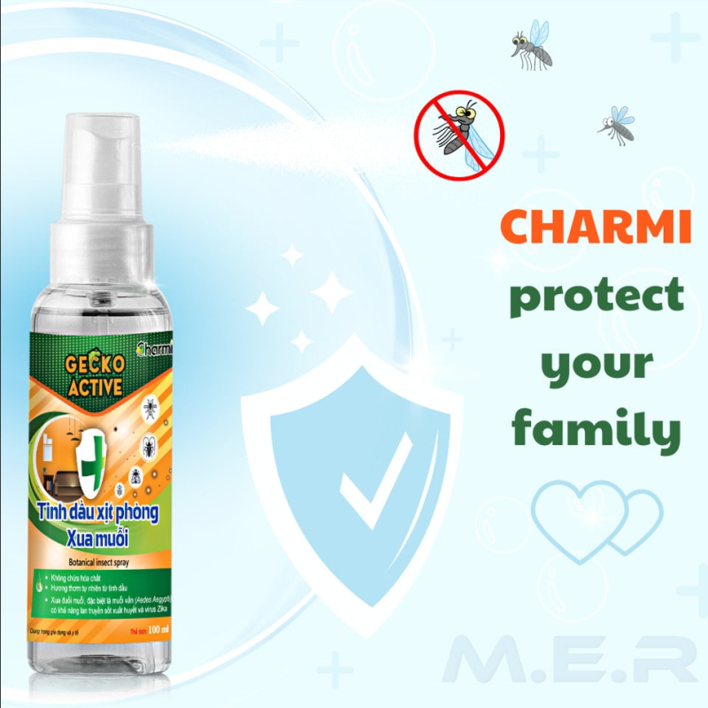 Tinh dầu xịt chống muỗi Charmi | M.E.R COMPANY LIMITED