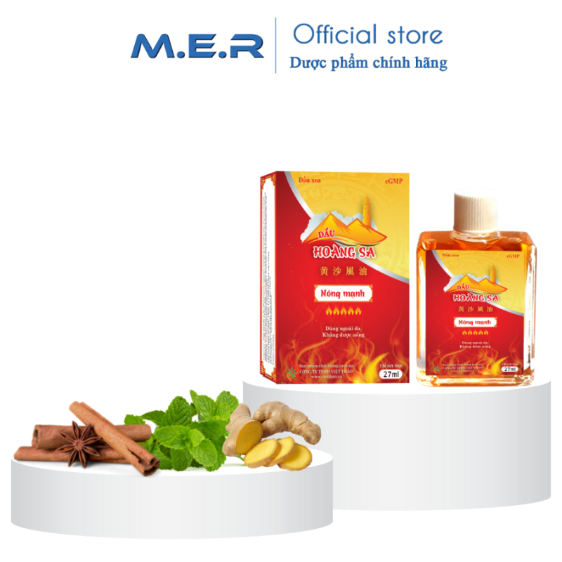 Dầu nóng Hoàng Sa 27ml | M.E.R COMPANY LIMITED