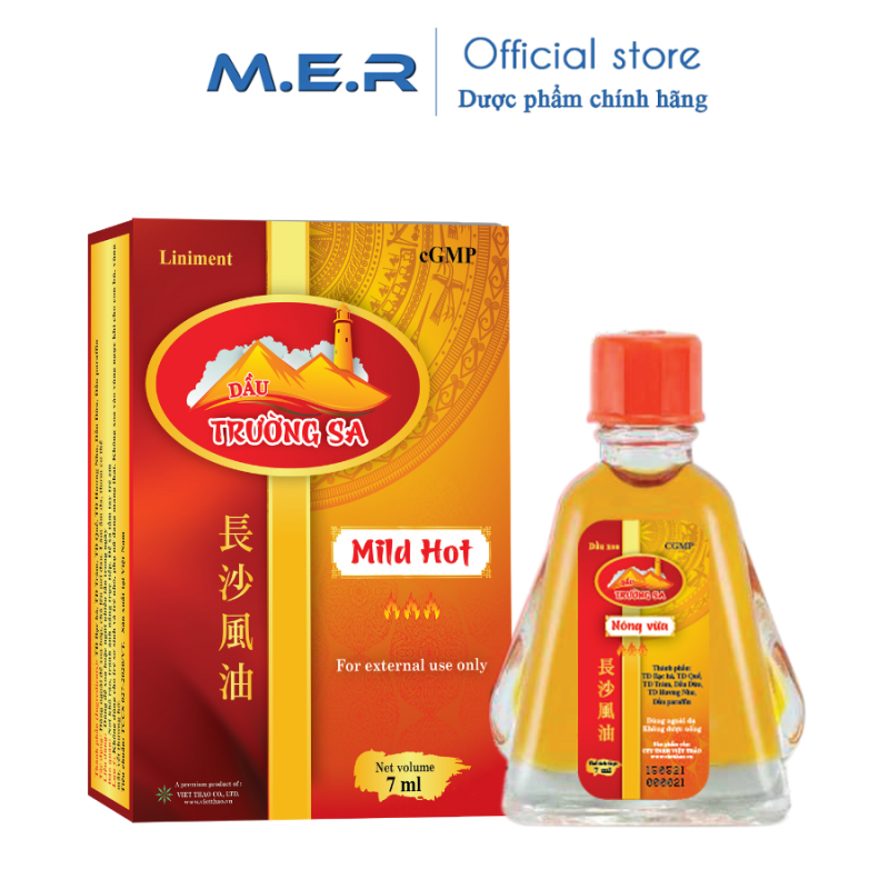 Dầu nóng Trường Sa 7ml | M.E.R COMPANY LIMITED