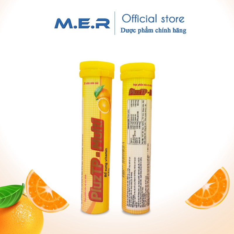 Vitamin C Kẽm PLUZTP - MULTI | M.E.R COMPANY LIMITED