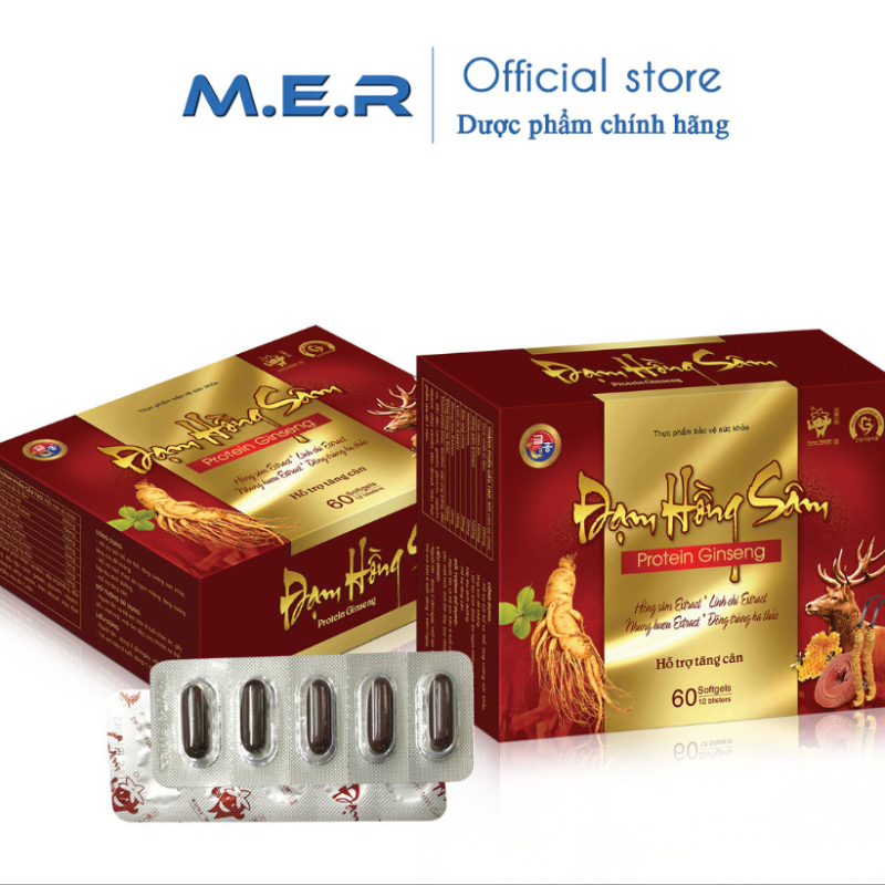 Đạm Hồng Sâm bồi bổ cơ thể, tăng cường đề kháng - DP Joyfull Life | M.E.R COMPANY LIMITED