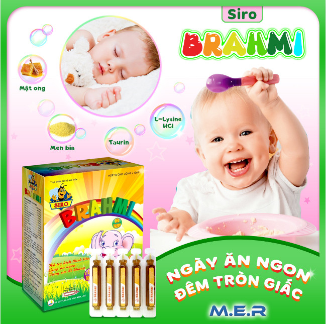 Siro ăn ngon Brahmi | M.E.R COMPANY LIMITED