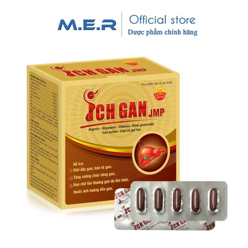 Viên uống Ích Gan JMP | M.E.R COMPANY LIMITED