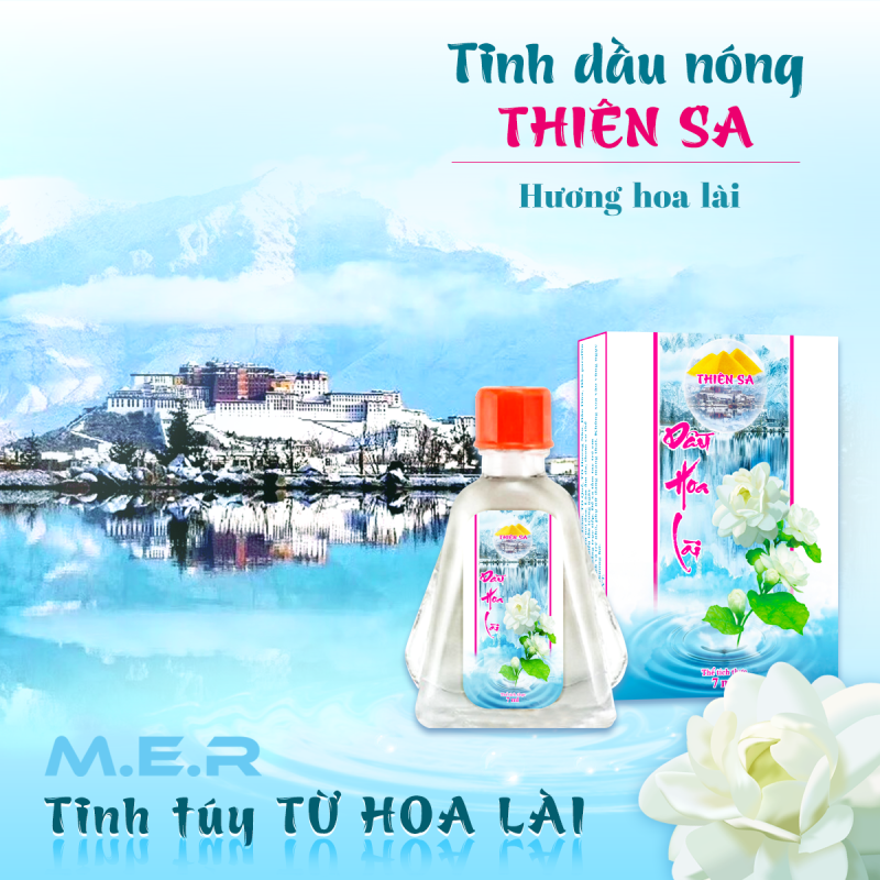 Tinh dầu nóng Thiên Sa - hương hoa lài ( Chai 3ml ) | M.E.R COMPANY LIMITED