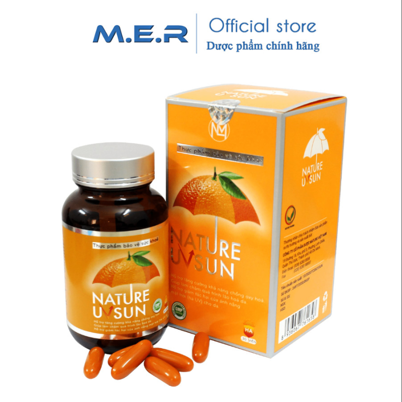 Viên uống chống nắng Nature UVSun | M.E.R COMPANY LIMITED