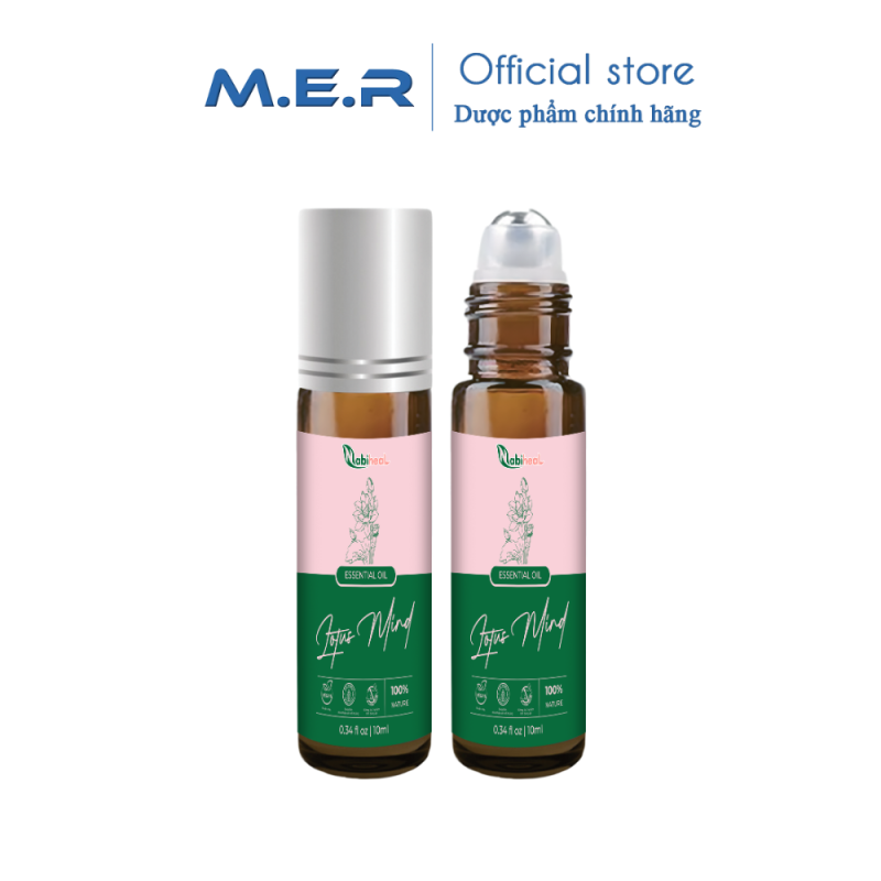 Tinh dầu massage Lotus Mind (chai 10ml) | M.E.R COMPANY LIMITED