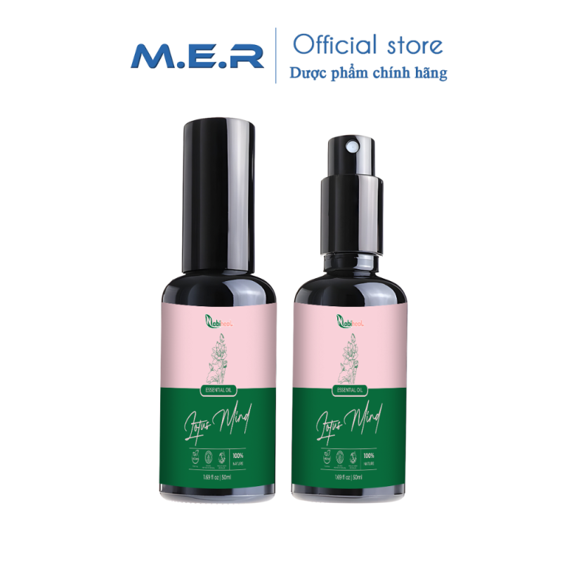 Tinh dầu massage Lotus Mind (chai 50ml) | M.E.R COMPANY LIMITED