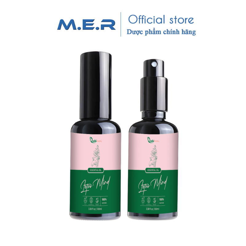 Tinh dầu massage Lotus Mind (chai 100ml) | M.E.R COMPANY LIMITED